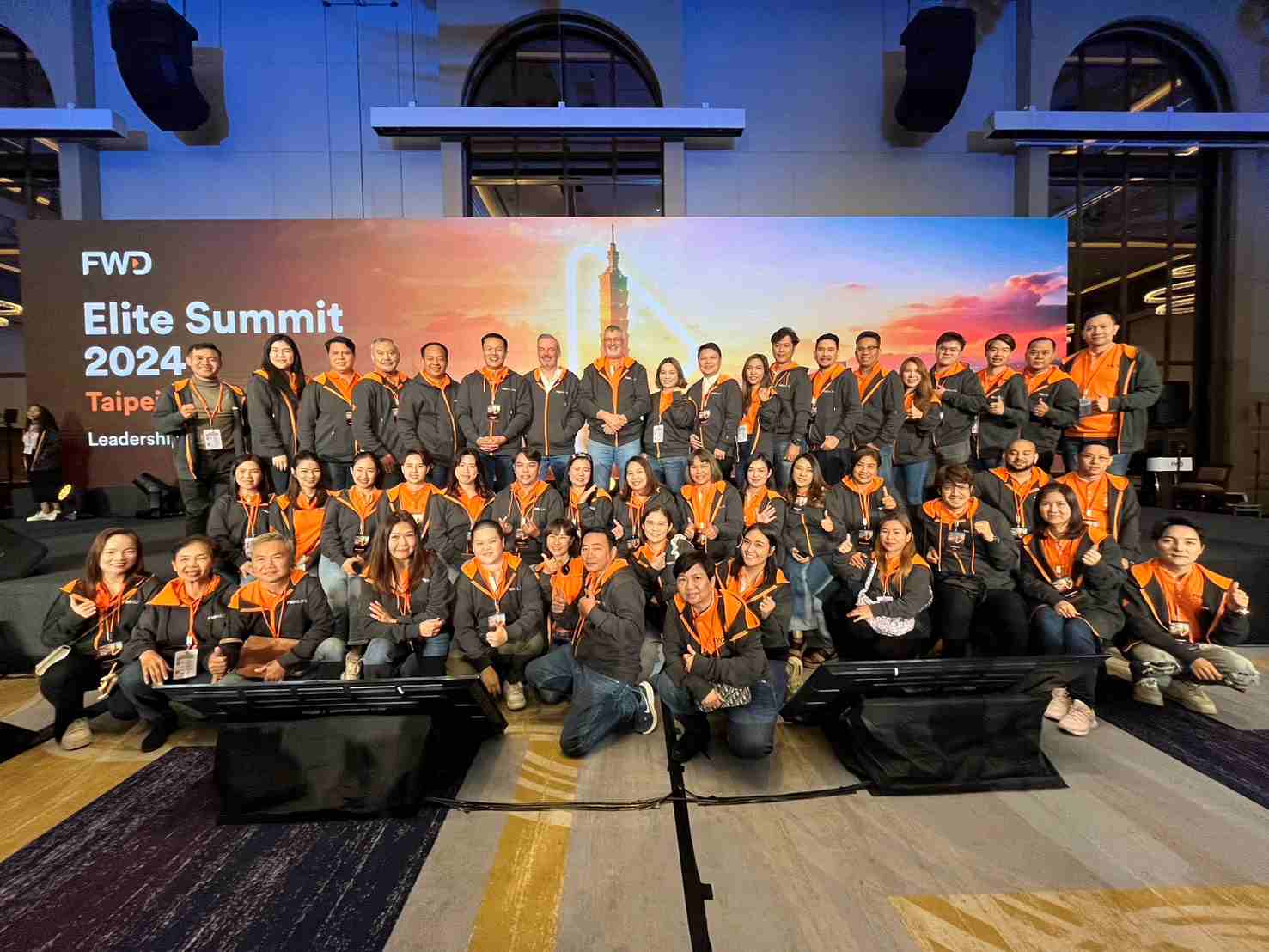 FWD ประกันชีวิต นำทีมผู้บริหารตัวแทนทุกระดับ ร่วมงาน FWD Elite Summit 2024